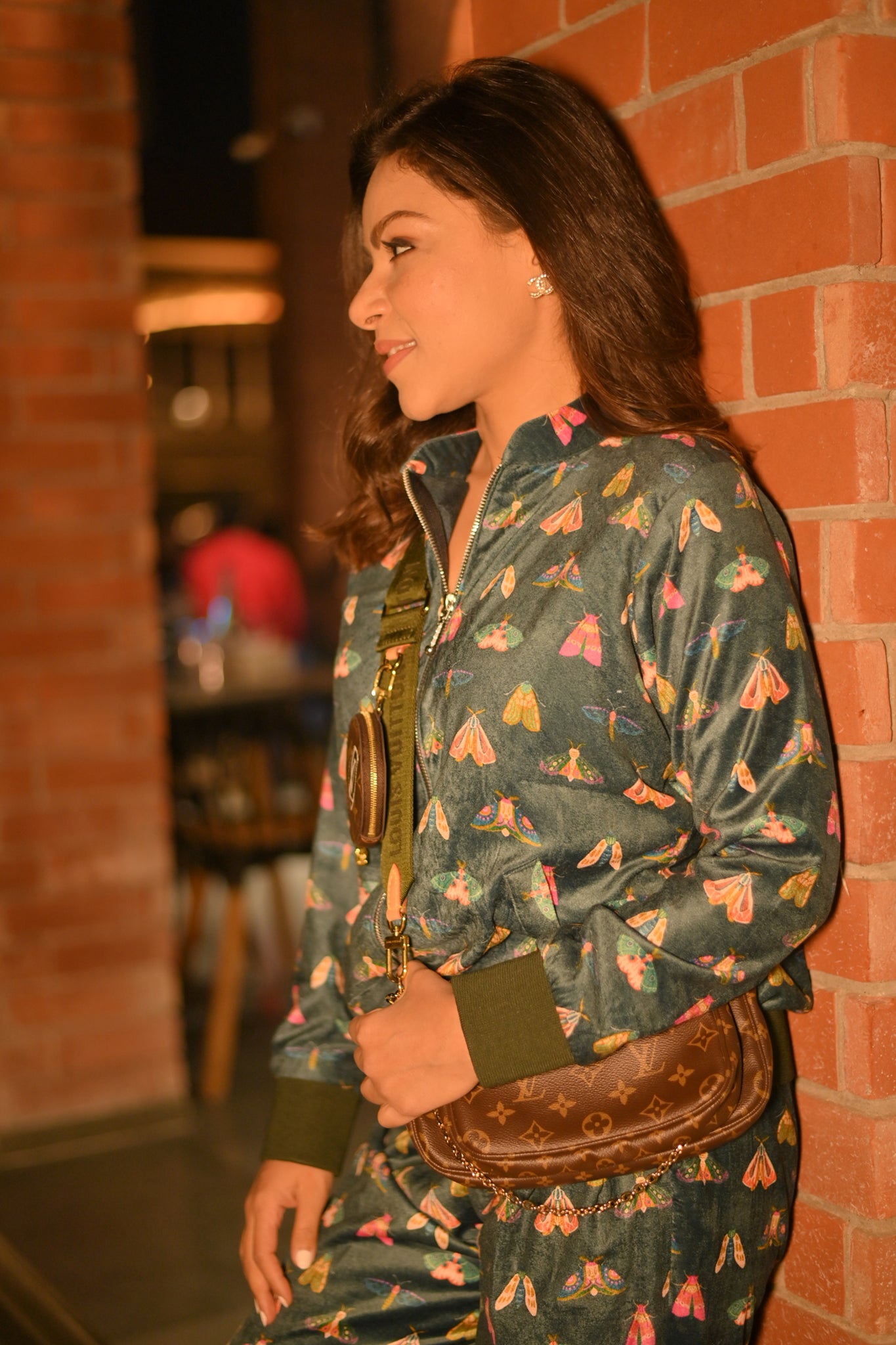 Velvet Bomber Jacket Co Ord