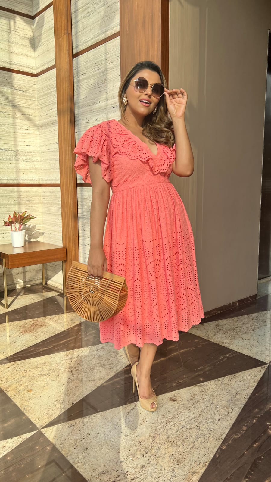 @theimagecode in Schiffli Dress